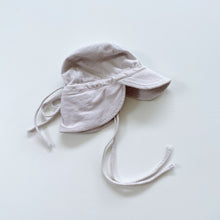 Load image into Gallery viewer, Toshi Sun Hat Beige Stripes (S/3-6m)
