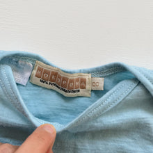 Load image into Gallery viewer, Mokopuna Merino T-Shirt Blue (3-6m)
