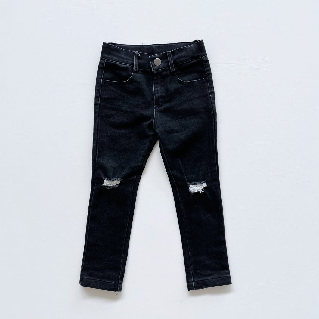 Kissed by Radicool Skinny Jeans Black (4y)