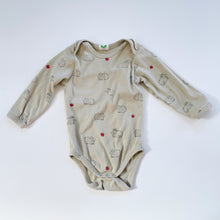 Load image into Gallery viewer, Nature Baby Organic L/S Bodysuit Hamsters Green (6-12m)
