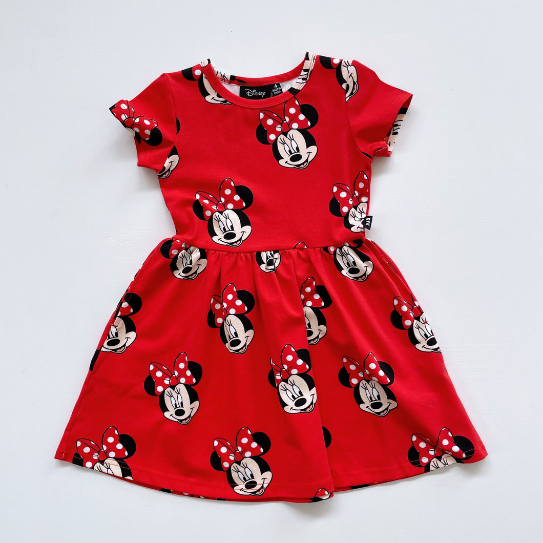 Rock Your Kid x Disney Red Twirl Dress NWOT (4y)