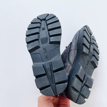 Load image into Gallery viewer, Zara Glitter Combat Boots (EU25)
