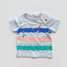 Load image into Gallery viewer, Country Road Wave Print T-Shirt NEW (6-12m)
