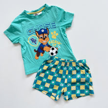 Load image into Gallery viewer, Paw Patrol Summer PJs Chase Green (5-6y)
