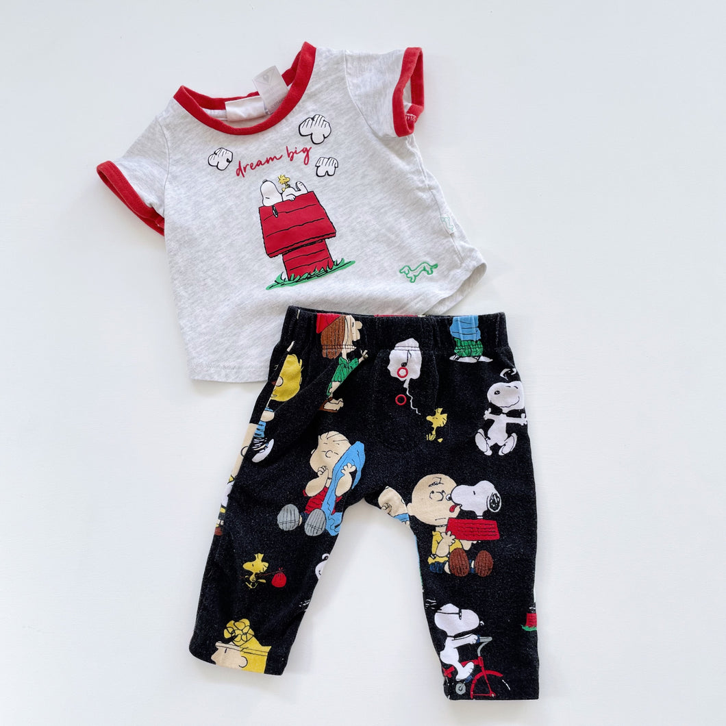 Peter Alexander PJs Set Peanut (3-6m)