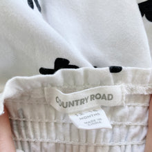 Load image into Gallery viewer, Country Road B/W Butterfly Romper (12-18m)
