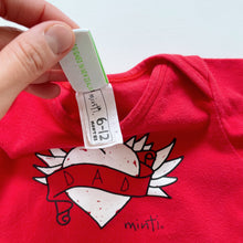 Load image into Gallery viewer, Minti DAD Red T-Shirt (6-12m)
