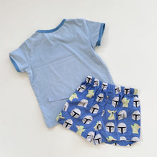 Load image into Gallery viewer, Peter Alexander Star Wars Summer PJs Blue (4y)
