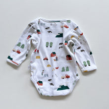 Load image into Gallery viewer, BABU Organic Bodysuit L/S On The Farm (0-3m)
