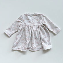 Load image into Gallery viewer, Jamie Kay Organic L/S Jersey Dress Pink Floral (6-12m)

