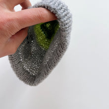 Load image into Gallery viewer, Handmade Beanie Grey Mouse (1-2y)
