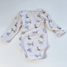Load image into Gallery viewer, Nature Baby Organic L/S Bodysuit Foxes (6-12m)
