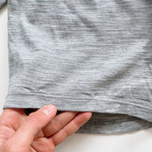 Load image into Gallery viewer, Nature Baby Merino L/S Top Grey *small flaw (3-6m)

