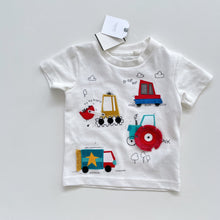 Load image into Gallery viewer, Next T-Shirt Vehicles NEW (3-6m)
