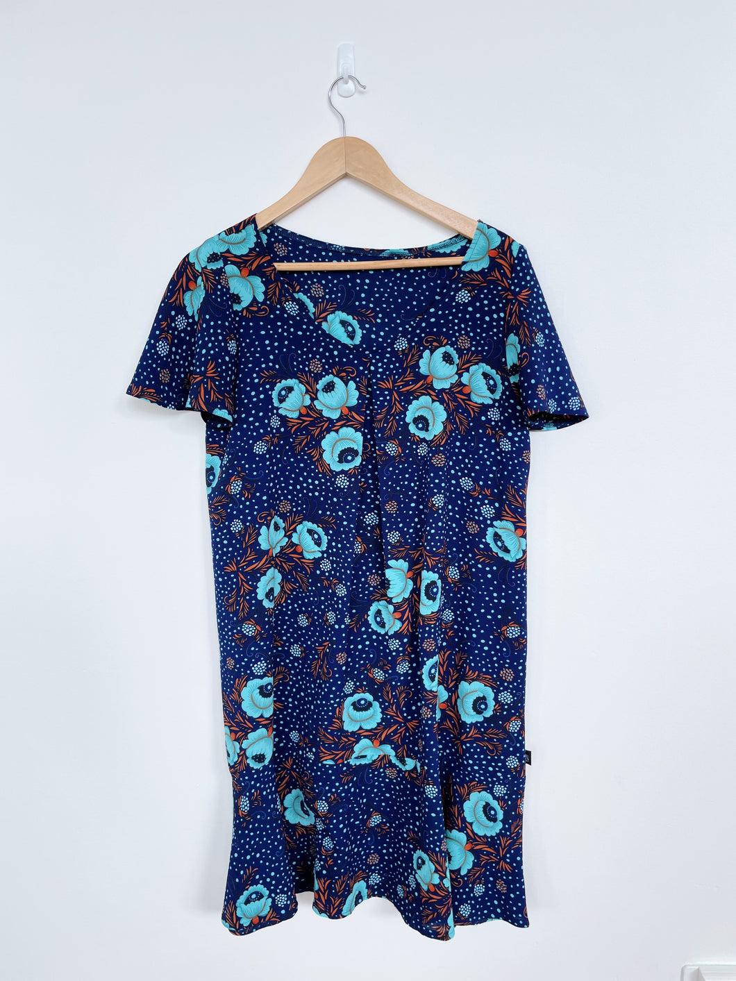 KILT Blue Floral Dress (M)