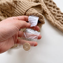 Load image into Gallery viewer, Jamie Kay Cotton Knit Jumper Latte Marle (6-12m)
