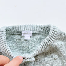 Load image into Gallery viewer, Jamie Kay Bobble Knit Cardigan Seabreeze NWOT (1y)
