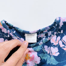 Load image into Gallery viewer, Milky Tiered Floral L/S Dress (6y)
