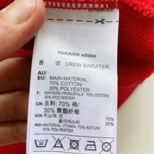 Load image into Gallery viewer, Adidas Sweater Red (10-12y/ 6w)
