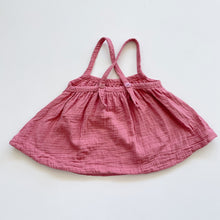 Load image into Gallery viewer, Nature Baby Organic Muslin Top Berry (1y)
