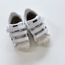 Load image into Gallery viewer, Adidas Superstar Ortholite Velcro White/Black (EU20/ US5k / UK4k)
