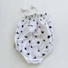 Load image into Gallery viewer, Country Road B/W Butterfly Romper (12-18m)
