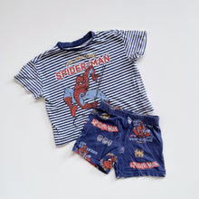 Load image into Gallery viewer, Marvel Spiderman Summer PJs Stripes (3y)
