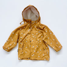 Load image into Gallery viewer, Crywolf Rain Jacket Pink Daisies (3y)
