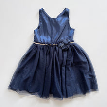 Load image into Gallery viewer, Navy Tulle Fancy Dress (4y)
