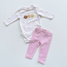 Load image into Gallery viewer, Seed L/S Bodysuit + Pink Pants Bundle (0-3m)
