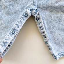 Load image into Gallery viewer, Goldie + Ace Acid Wash Denim Overalls (6-12m)
