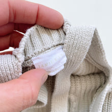 Load image into Gallery viewer, Jamie Kay Cotton Knit Overalls Aloe (6-12m)
