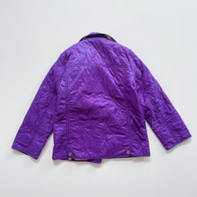 Load image into Gallery viewer, Burberry Lightweight Kindy Quilt Jacket Purple (4y)
