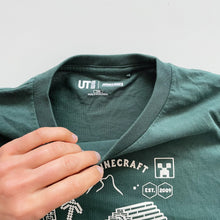 Load image into Gallery viewer, Uniqlo Minecraft T-Shirt Green (6-7y)
