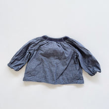 Load image into Gallery viewer, BabyGap Denim-Like Blouse (3-6m)
