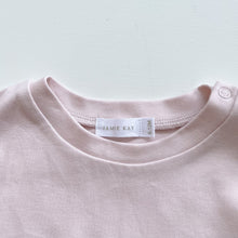 Load image into Gallery viewer, Jamie Kay Ruffle Top Soft Misty Rose NWOT (6-12m)
