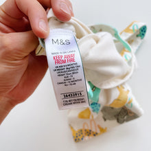 Load image into Gallery viewer, M&amp;S Cotton Shortalls Animals (6-12m)
