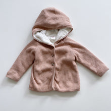 Load image into Gallery viewer, Seed Ribbed Knit Lined Cardigan/Jacket Sand (2y)
