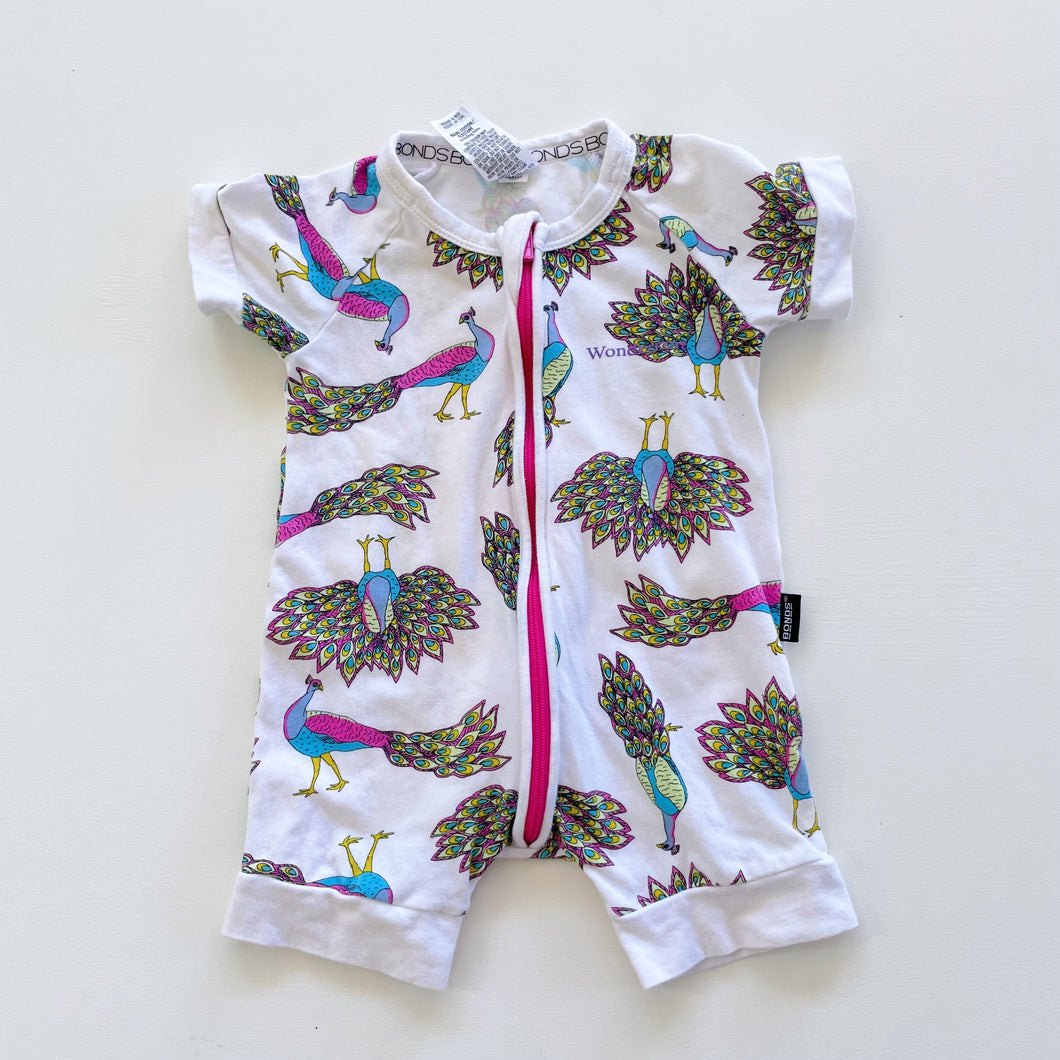 Bonds Wondersuit  Shorts Peacock (0-3m)