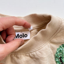 Load image into Gallery viewer, MOLO Organic Cotton Smiley Jumper Sand (7y)
