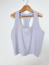 Load image into Gallery viewer, Muscle Republic Racer Back Exercise Off White Top (M)
