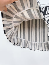 Load image into Gallery viewer, Superette B/W Stripe Wrap Skirt (14)
