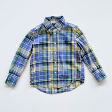Load image into Gallery viewer, Ralph Lauren Shirt Blue Check (4y)
