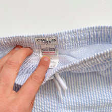 Load image into Gallery viewer, Cyrillus Blue Stripe Swim Shorts Cotton (3-6m)
