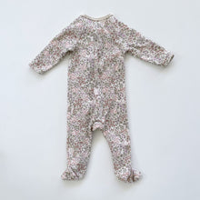 Load image into Gallery viewer, Jamie Kay Organic Onesie Floral April Eggnog (0-3m)
