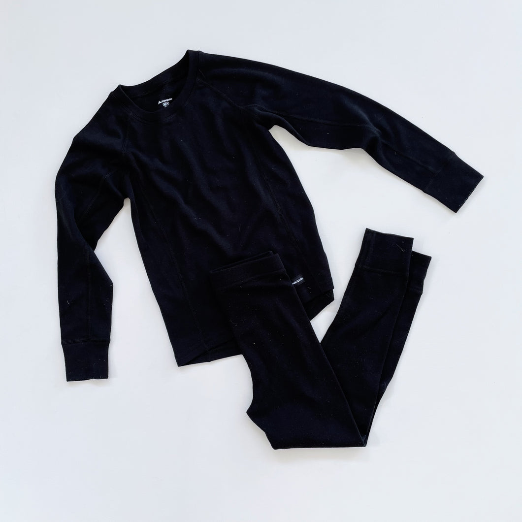 Macpac Base Layer Set Black (4y)