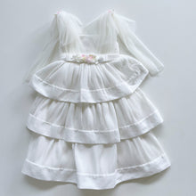 Load image into Gallery viewer, Nicholas &amp; Bears Beautiful White Tiered Dress (3y)
