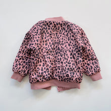 Load image into Gallery viewer, HUX Reversible Puffer Jacket Blush/ Leopard Print (4y)

