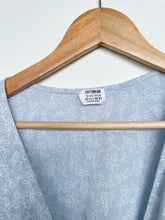 Load image into Gallery viewer, Cotton On Wrap Dress Blue Floral (AU 12)
