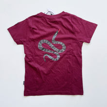 Load image into Gallery viewer, Band of Boys Maroon Snake Tee NEW (6y)
